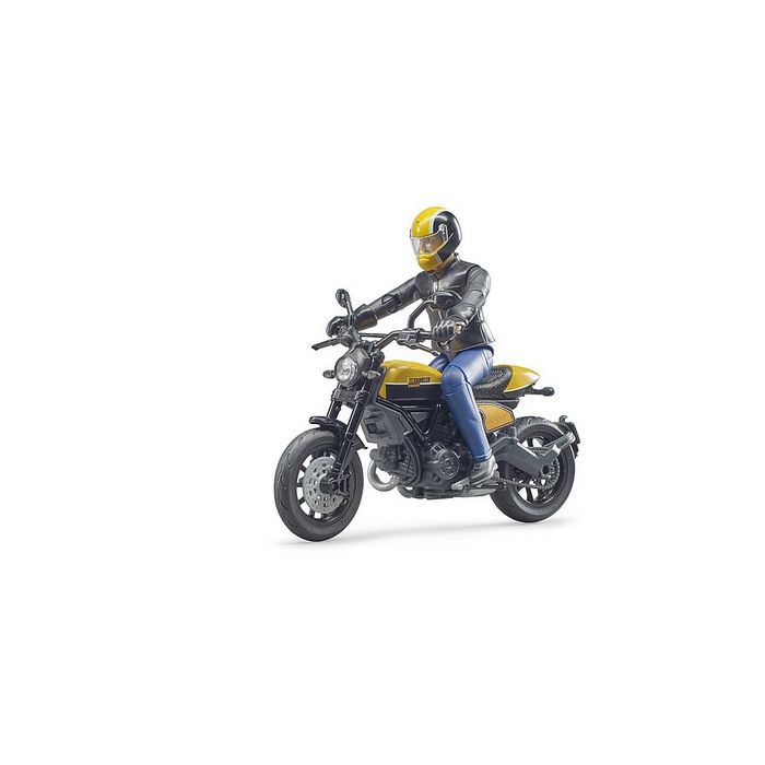 Moto Ducati Scrambler con Pilota Bruder 63053