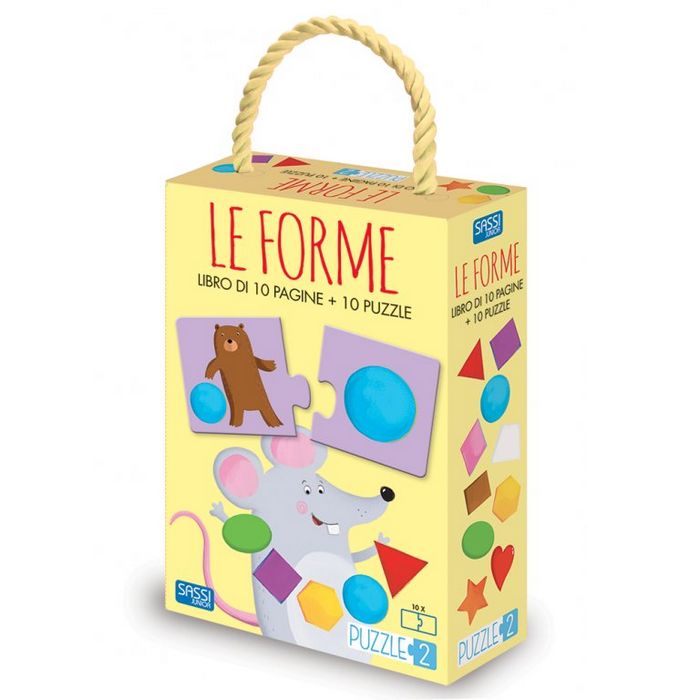 Puzzle 2 Le Forme Sassi Junior 60991