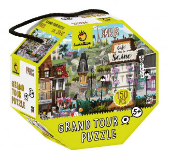Grand Tour Puzzle Parigi 150 pz Ludattica 71289