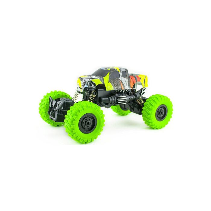 Rock Crawler Verde Radiocomandato 1:18 Reel Toys 2298