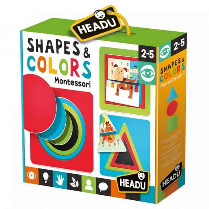Shapes e Colors Montessori Headu 24780