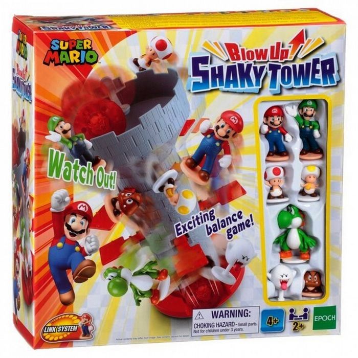 Blow Up Shaky Tower Super Mario 07356