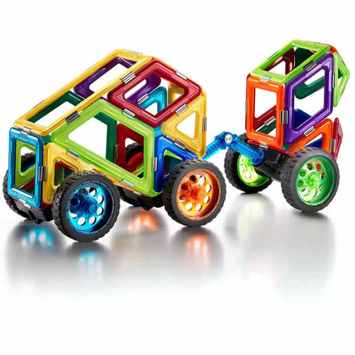 Esempio con rimorchio Space Truck Magnetico GeoSmart 42 pz.