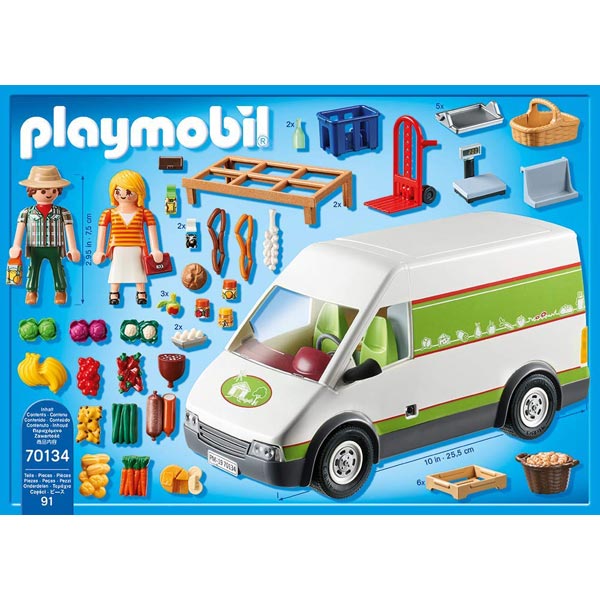 Playmobil Country 70134 - Furgone Mercato Bio