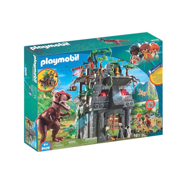Playmobil The Explorers 9429 - Campo Base e T- Rex