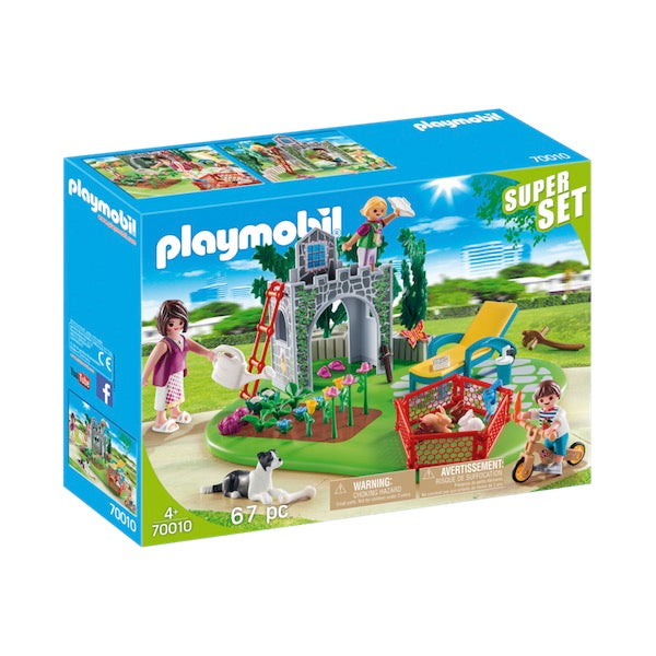 Playmobil Super Set 70010 - Pomeriggio in Giardino