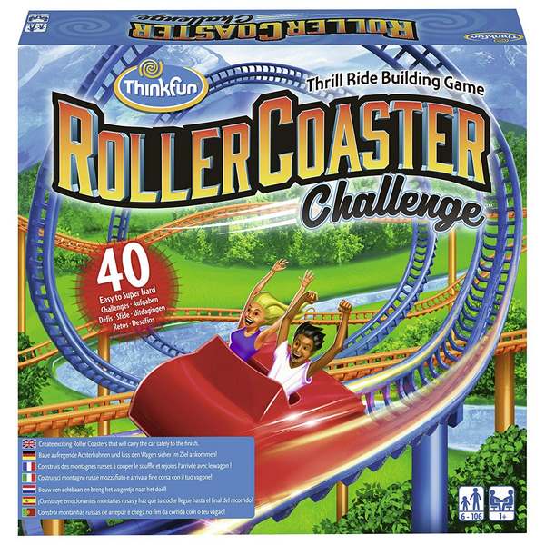 Roller Coaster Challenge Gioco da Tavolo ThinkFun 763436