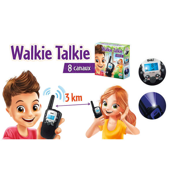 Walkie Talkie 16 Canali 3 Chilometri Buki TW01
