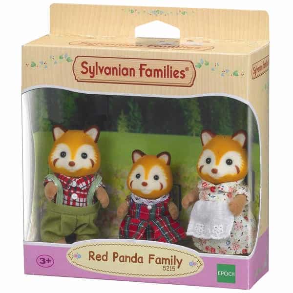 Famiglia Panda Rosso Sylvanian Families 5215