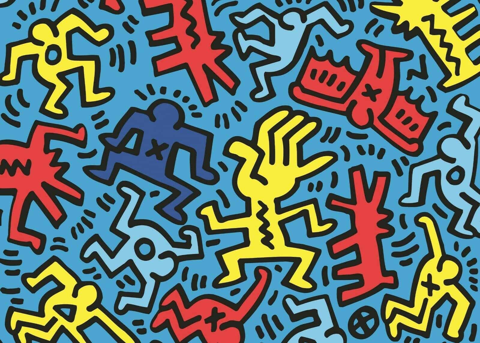 Puzzle  Keith Haring 092 Color 2 1000 pz Ravensburger 149926