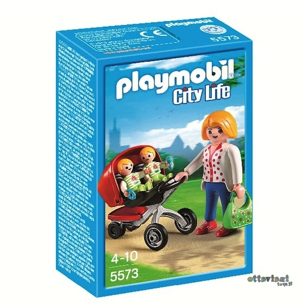 Playmobil City Life 5573 - Mamma con Gemellini