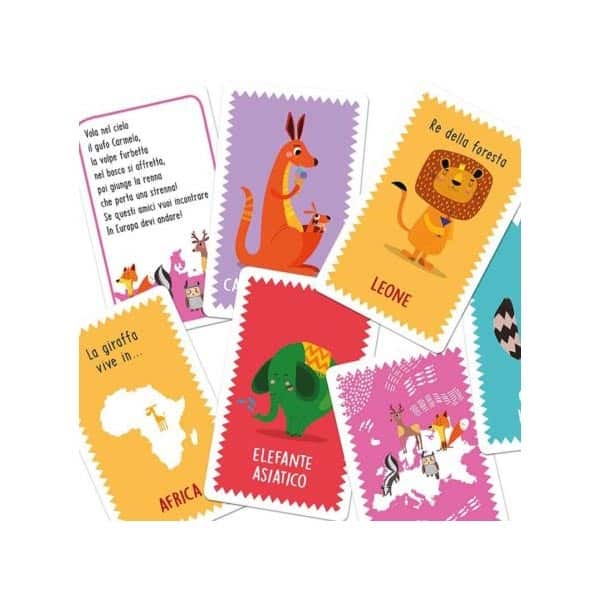 Carte Montessori Animali del Mondo Ludattica 81998