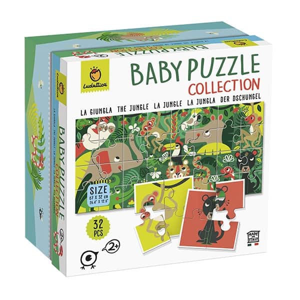 Baby Puzzle Giungla 32 pz Ludattica 82278