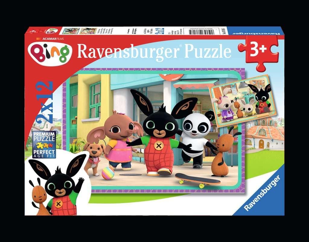 Puzzle Bing 2x12 pz Ravensburger 076185