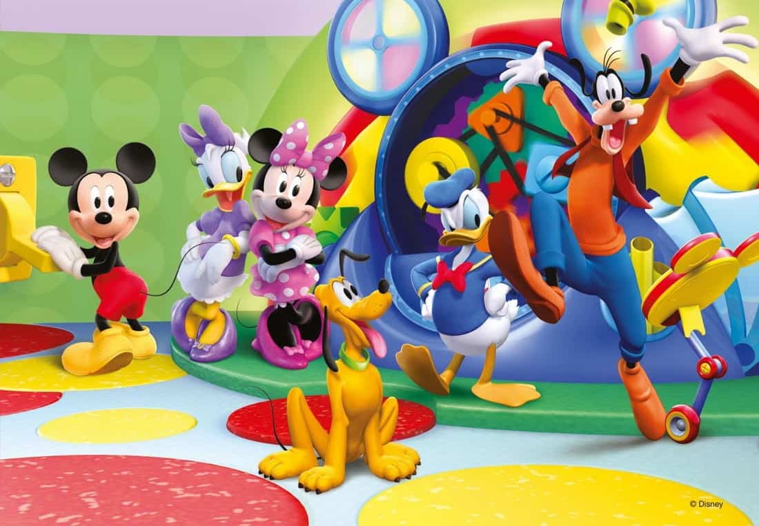 Puzzle Mickey Mouse 2x12 pz Ravensburger 075652