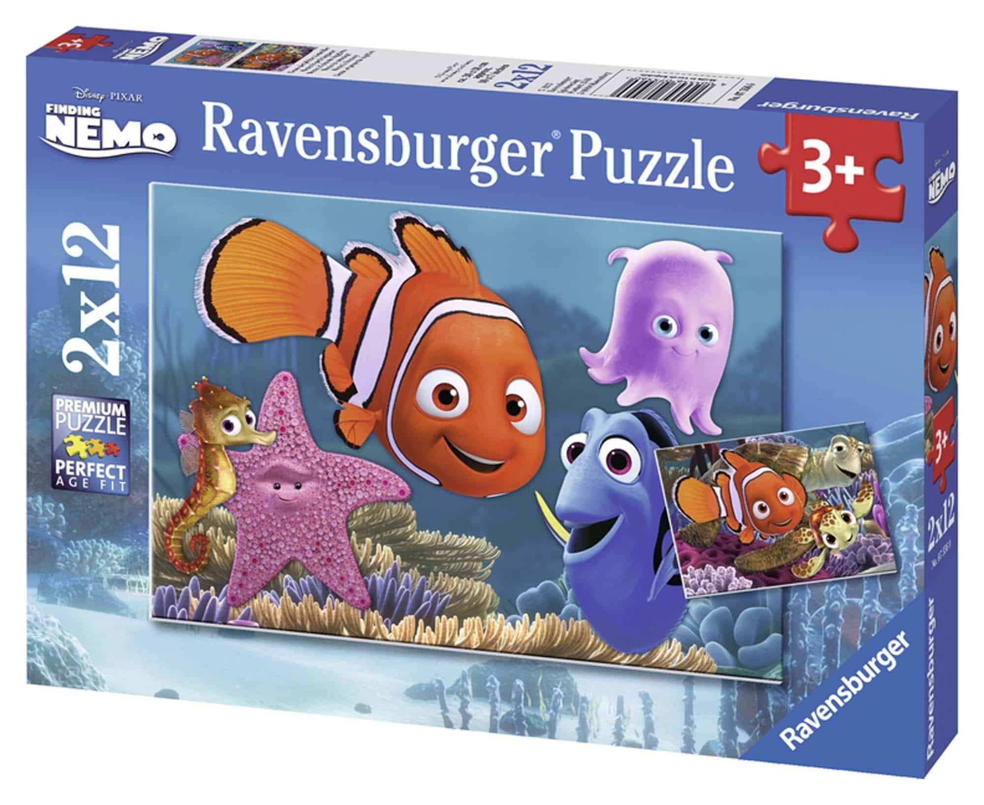 Puzzle alla Ricerca di Nemo 2x12 pz Ravensburger 075560