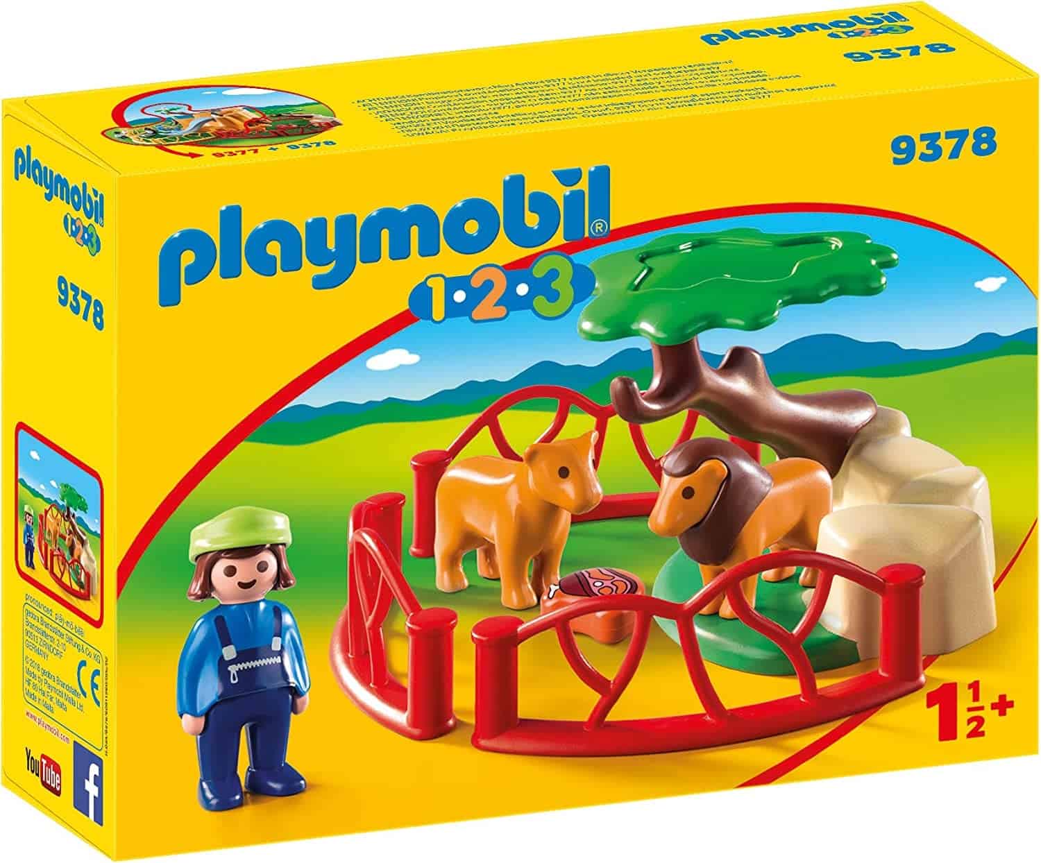 Recinto dei Leoni Playmobil 1.2.3. 9378