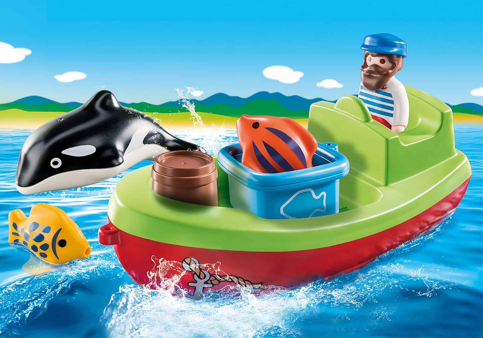 Barca del Pescatore Playmobil 1.2.3 70183