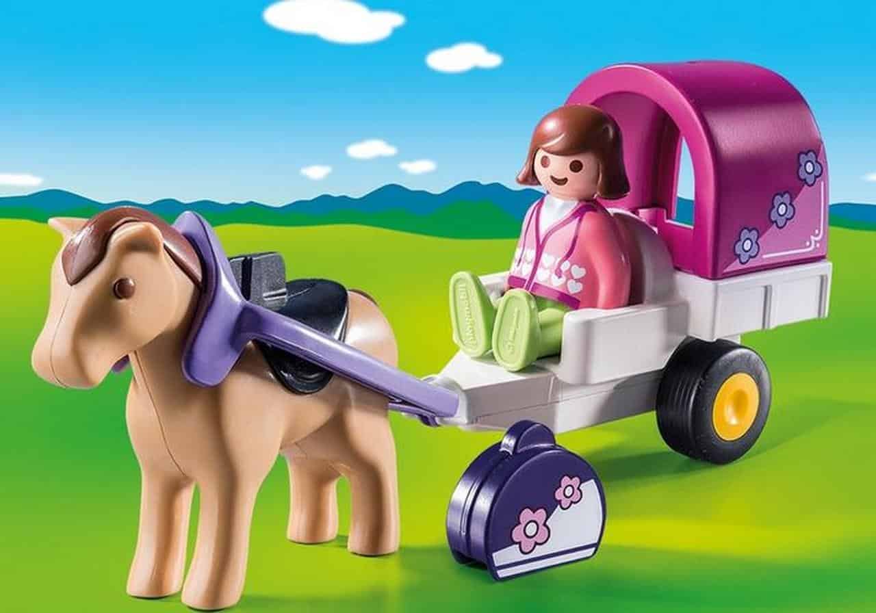 Carrozza con Cavallo Playmobil 1.2.3 9390