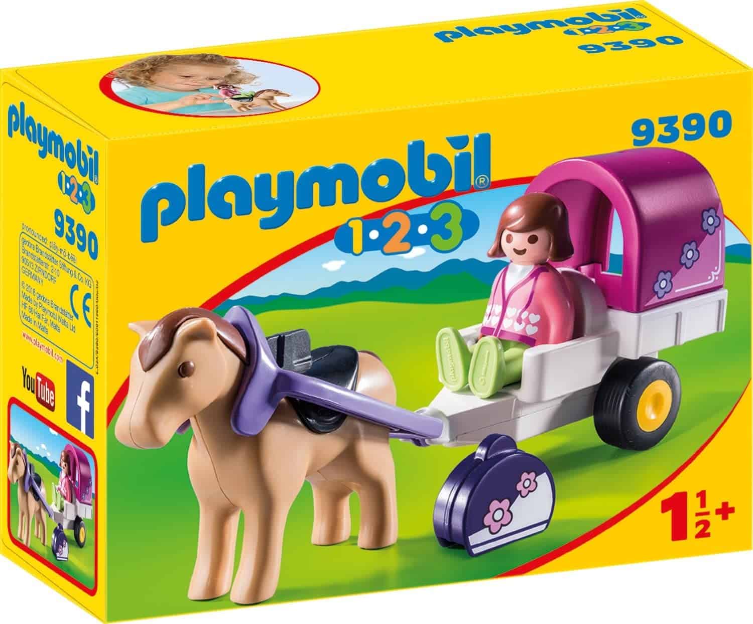Carrozza con Cavallo Playmobil 1.2.3 9390