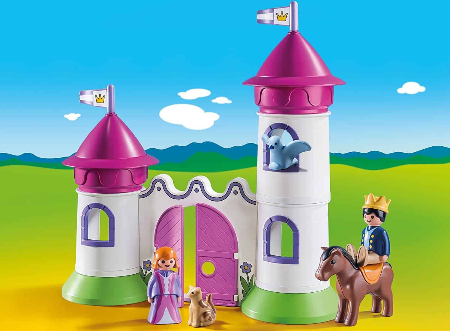 Castello con Torre Playmobil 1.2.3 9389