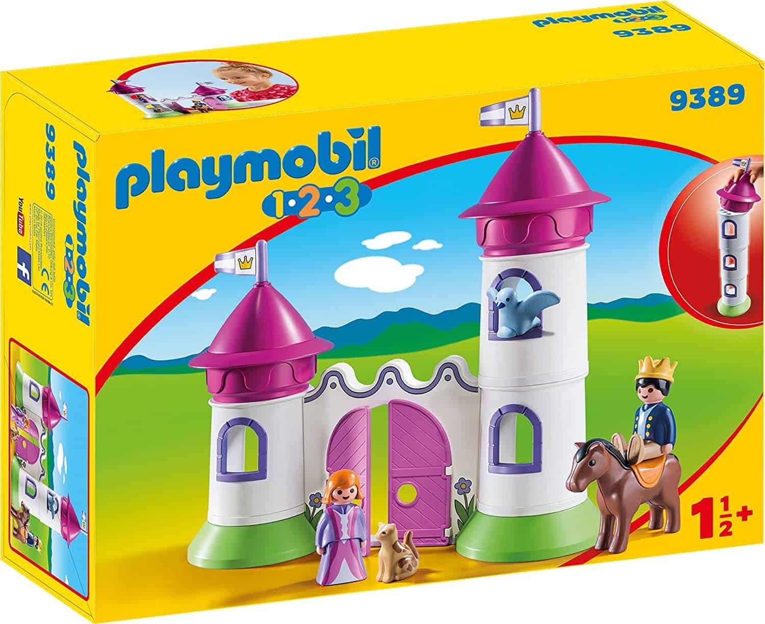 Castello con Torre Playmobil 1.2.3 9389