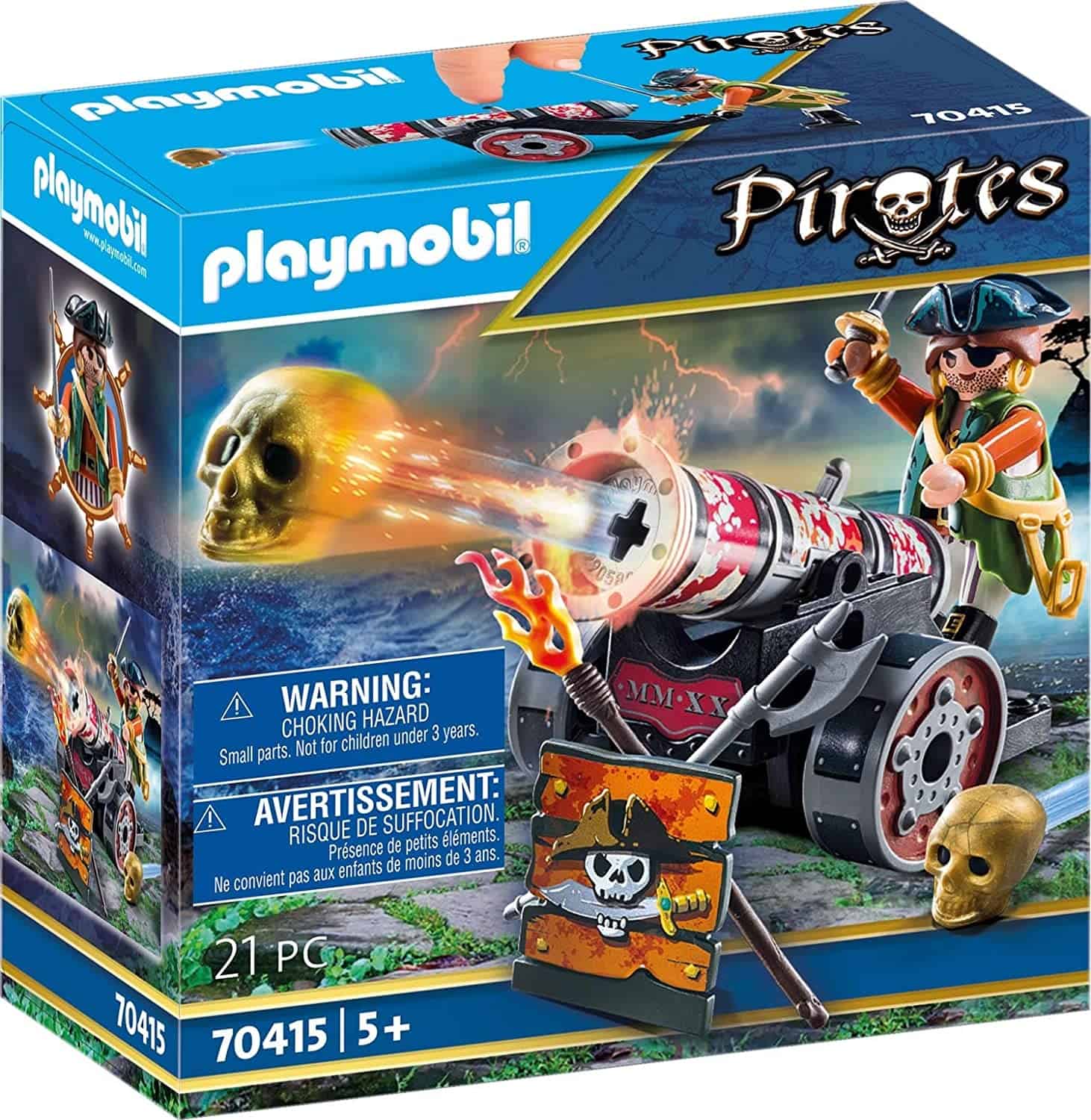 Pirata con Cannone Playmobil  Pirates 70415