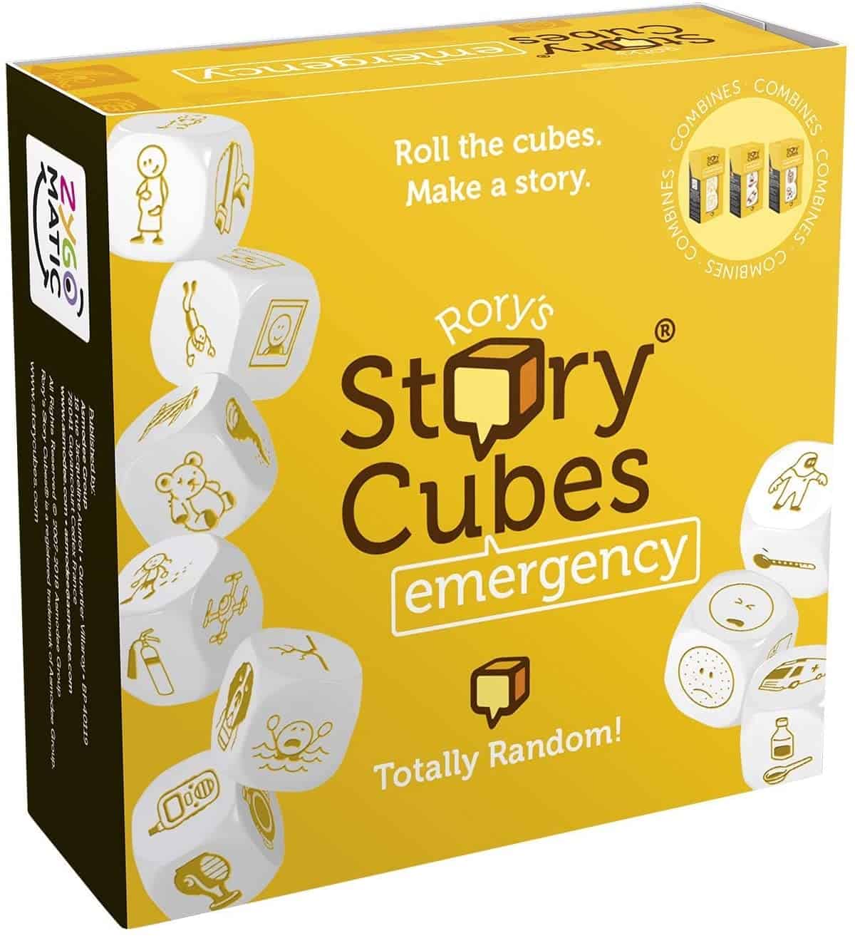 Rory's Story Cubes Emergency Giallo Asmodee 06718