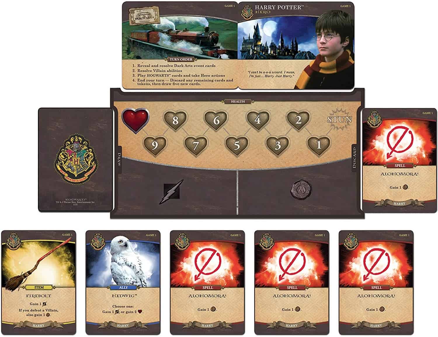 Harry Potter Hogwarts Battle Asmodee 06589