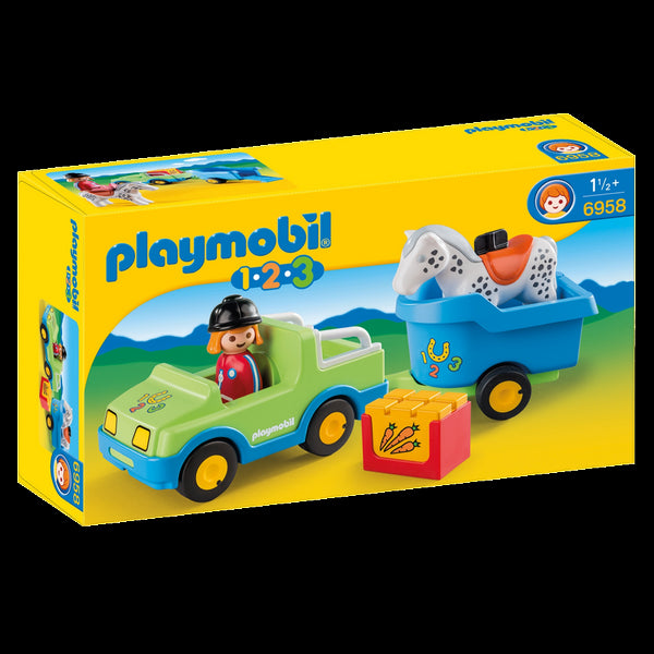 Playmobil 1.23 6958 - Trasporto Cavalli