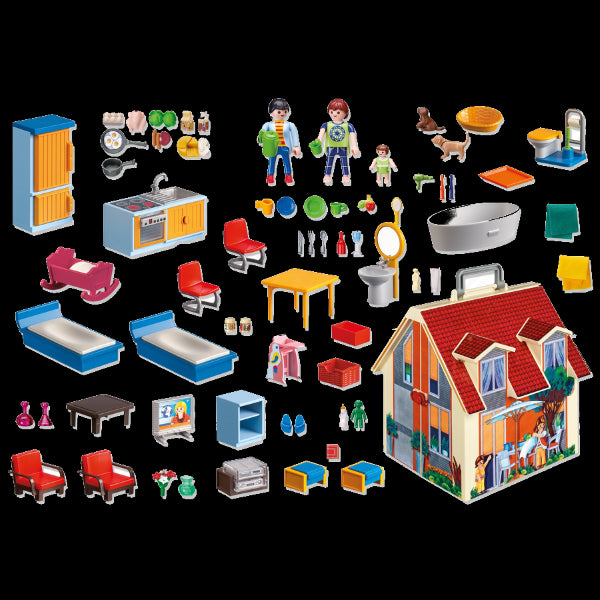 Playmobil Dollhouse 5167 - Casa delle Bambole Portatile