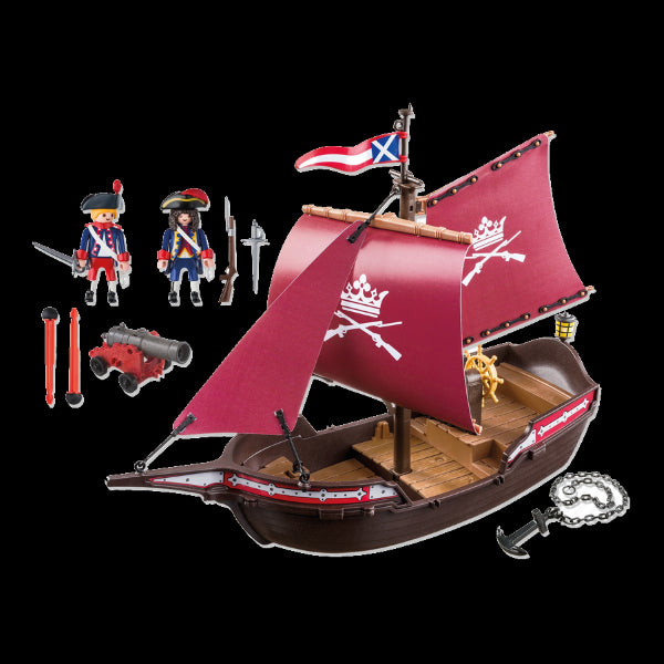 Playmobil Pirates 6681 - Fregata della Marina Reale
