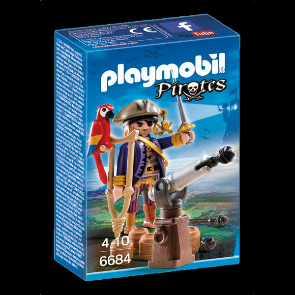 Playmobil Pirates 6684 - Capitano dei Pirati