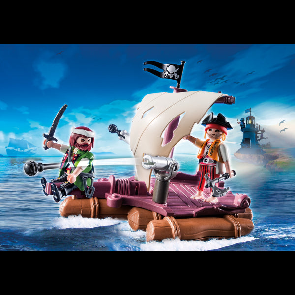 Playmobil Pirates 6682 - Zattera dei Pirati
