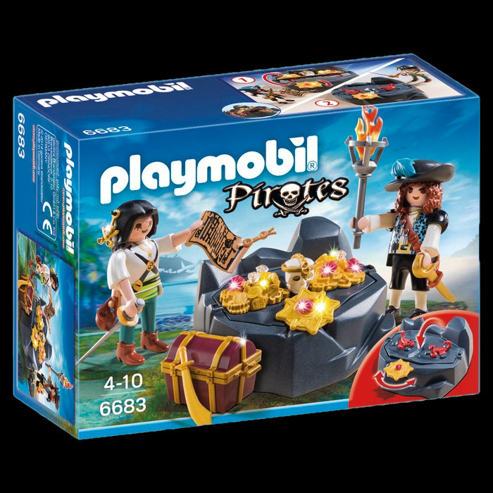Playmobil Pirates 6683 - Nascondiglio del Tesoro