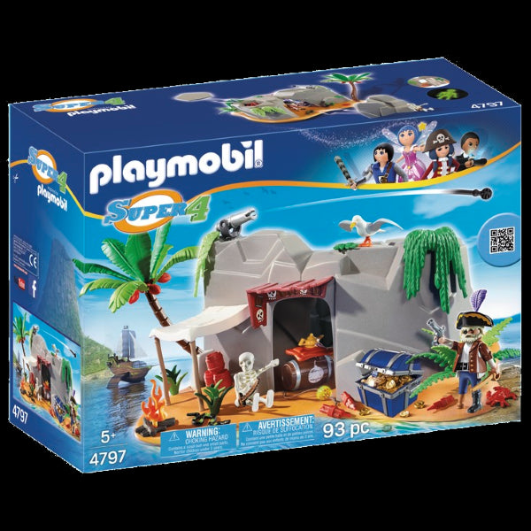 Playmobil Super 4 4797 - Il Covo dei Pirati