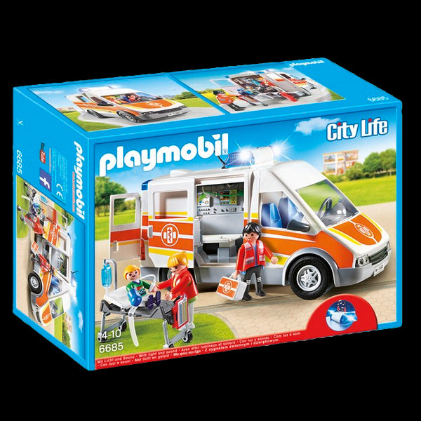 Playmobil City Life 6685 - Ambulanza Luci e Suoni