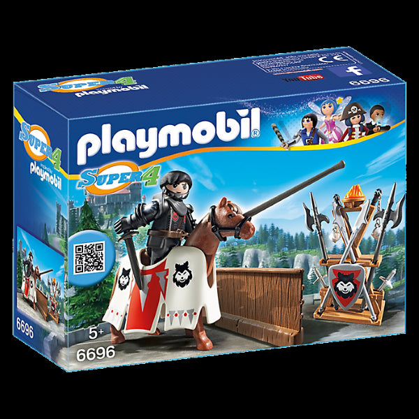 Playmobil Super 4 6696 - Rypan Guardiano del Barone Nero
