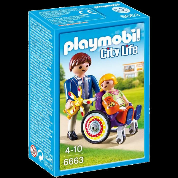 Playmobil City Life 6663 - Bimbo Ingessato con Papa'