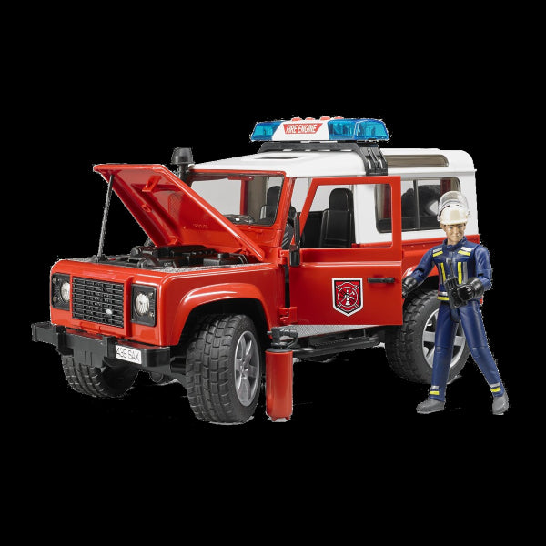 Bruder 02596 - Land Rover Defender Pompieri