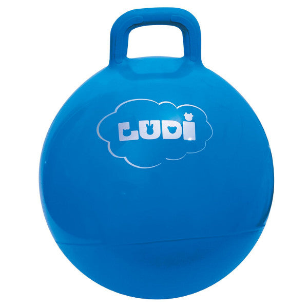 Ludi 2781 - Pallone Salto 45cm Blu