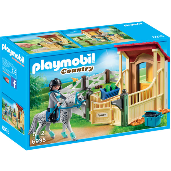 Playmobil Country 6935 - Stalla con Cavallo Appaloosa