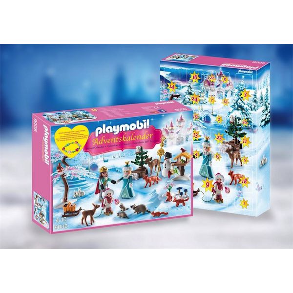 Playmobil 9008 - Calendario dell'Avvento Principessa su lago ghiacciato
