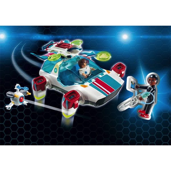 Playmobil Super 4 9002 - FulgoriX Con Agente Gene