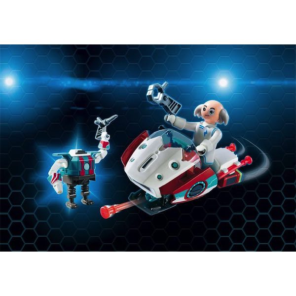 Playmobil Super 4 9003 - Skyjet con Dottor X e Robot
