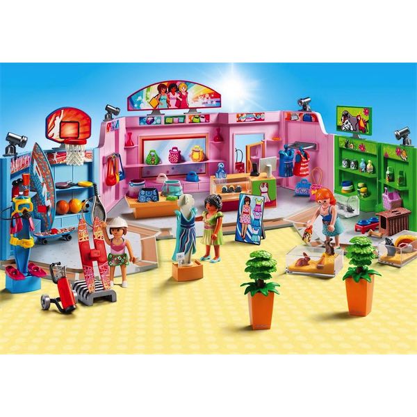 Playmobil City Life 9078 - Galleria con 3 Negozi
