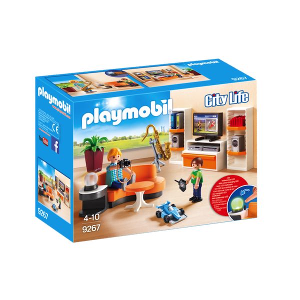 Playmobil City Life 9267 - Soggiorno con Mobile