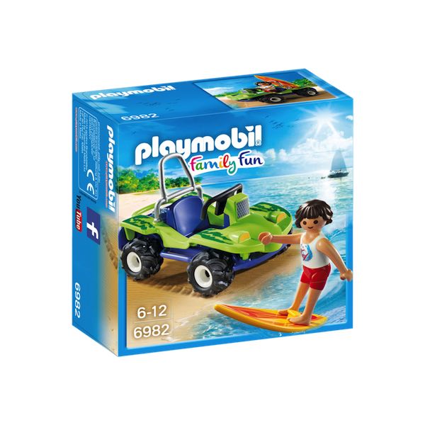 Playmobil 6982 - Surfista con Quad