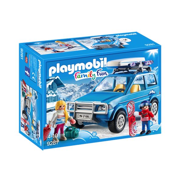 Playmobil Family Fun 9281 - Suv con Portapacchi