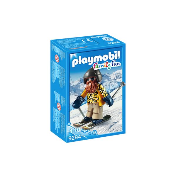 Playmobil Family Fun 9284 - Sciatore con Snow Blades